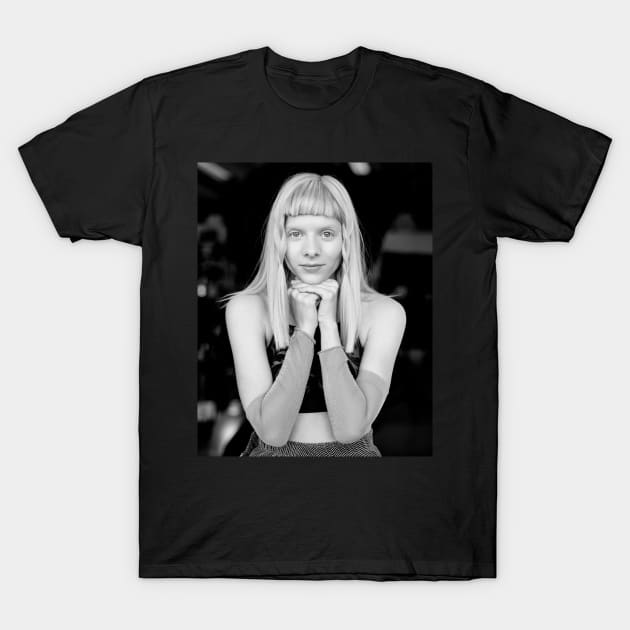 Aurora Aksnes Nikon T-Shirt by Plantspree